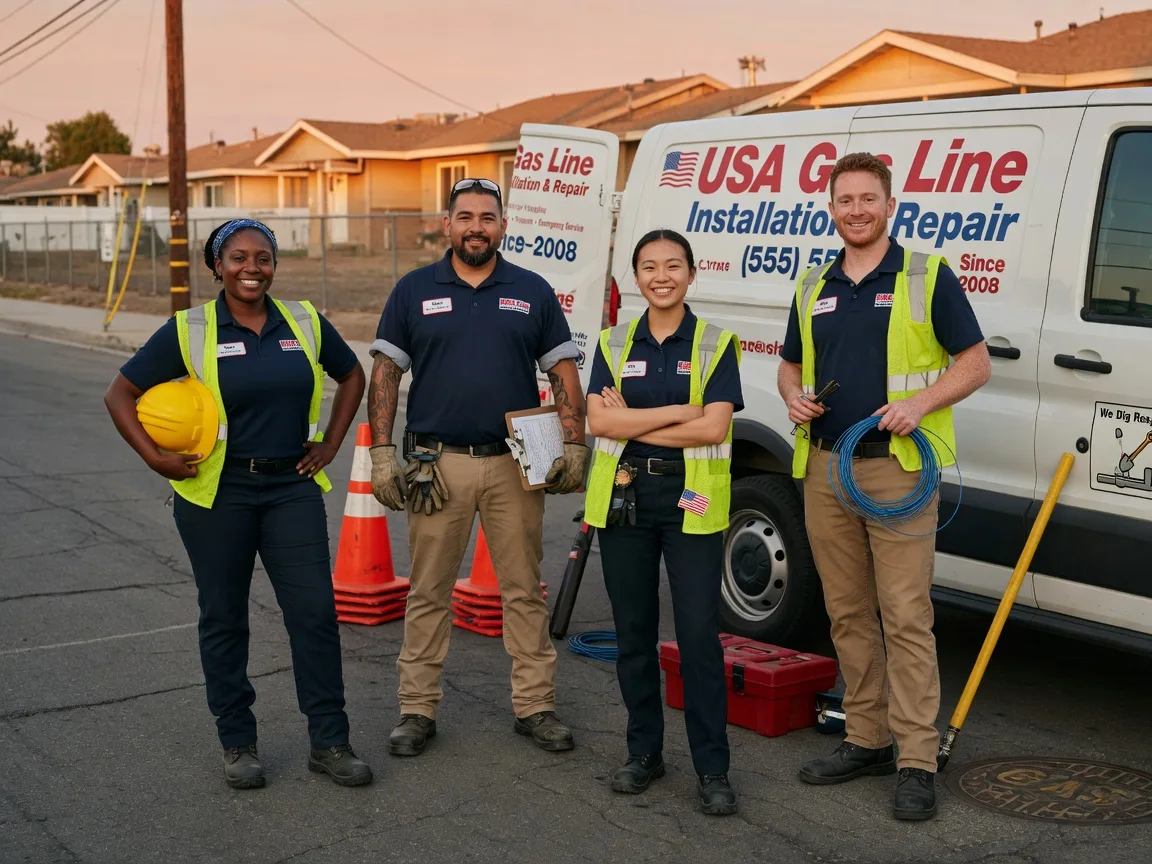 Gas Line Installation company in Denton, NE
